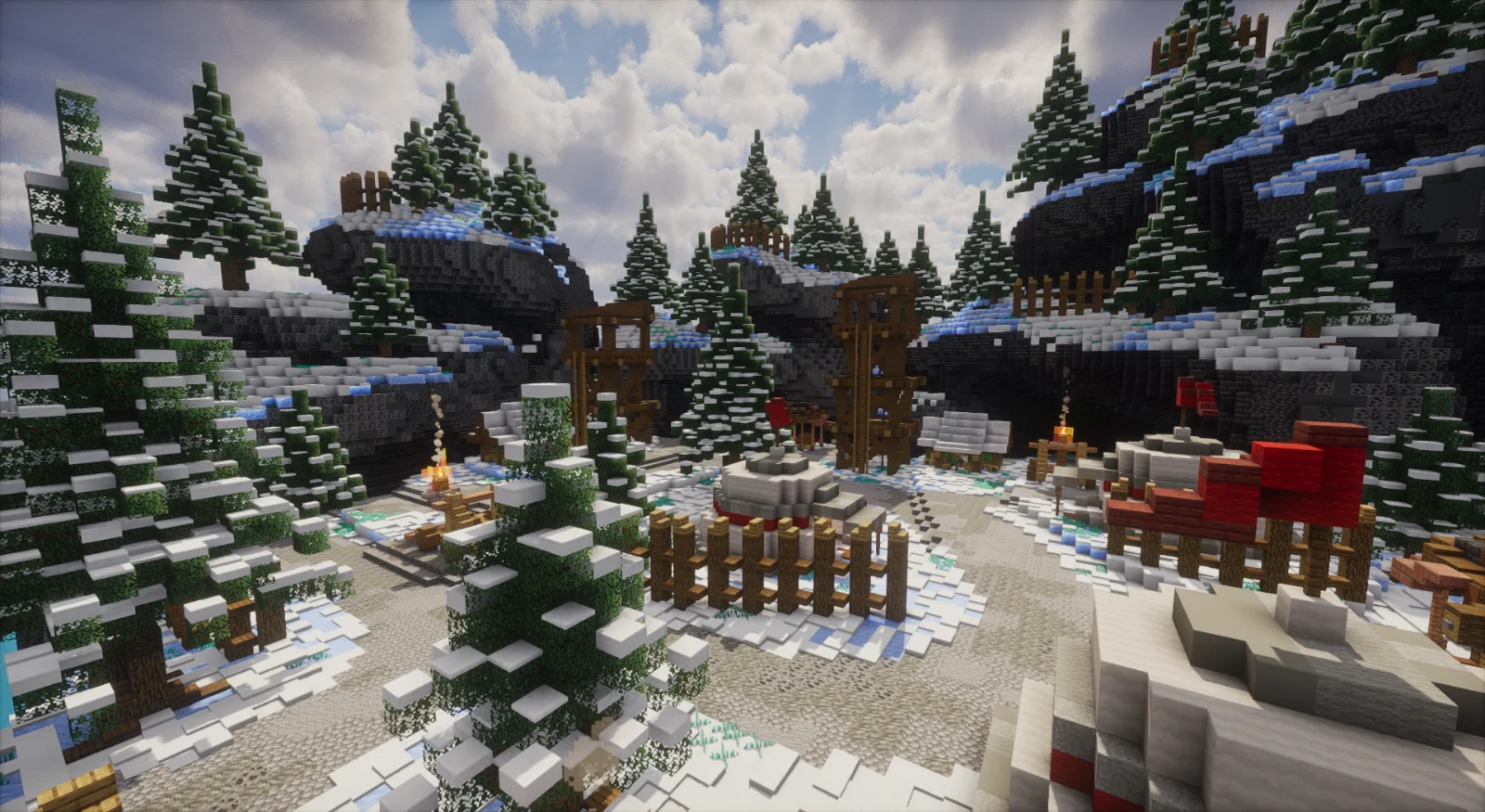 Tiny Winter Island — view 2